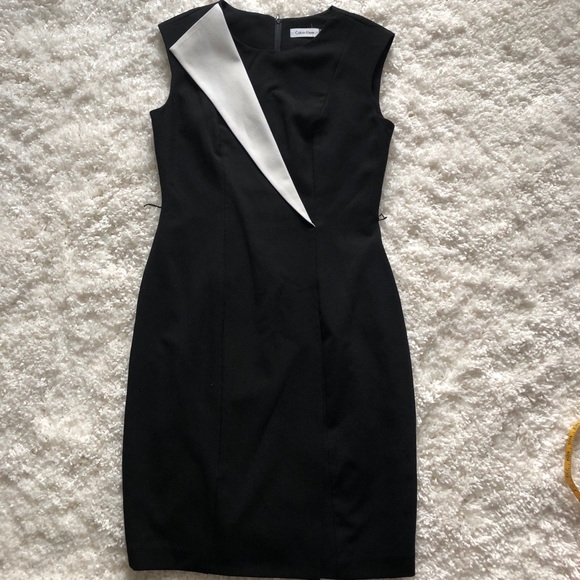 Calvin Klein Dresses & Skirts - Calvin Klein black & white dress